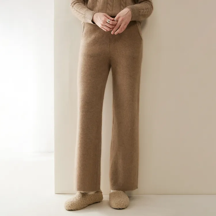 S899 正品纯山羊绒 直筒裤 加厚 版型好 贴身穿轻盈 保暖健康材质