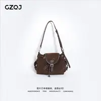 老琴私服 琥珀流光风单肩包时尚做旧流浪复古风真皮包包女 5926