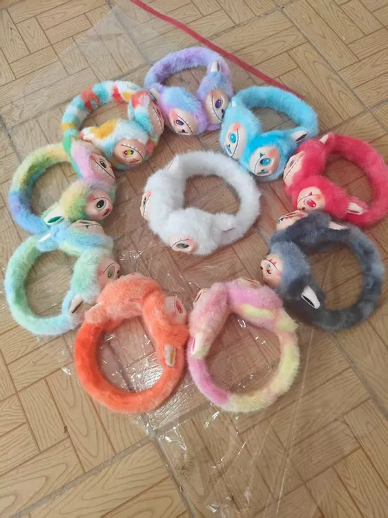 柔软防寒冬季冬天抗风耳罩学生和儿童防冻耳保护耳暖器保暖毛绒