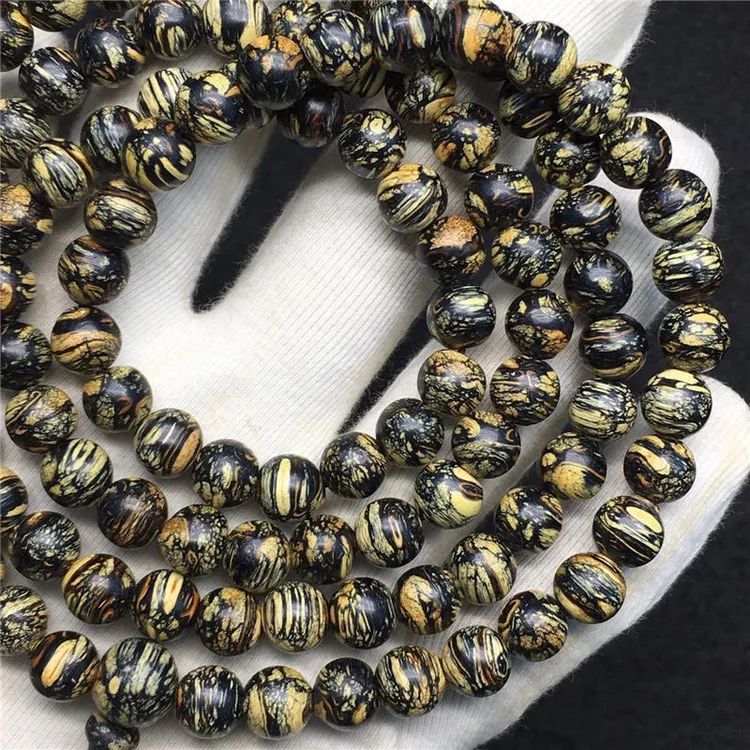 非金属木质手链 百年瘤疤老料边角料做的木串，特价卖香味醇香