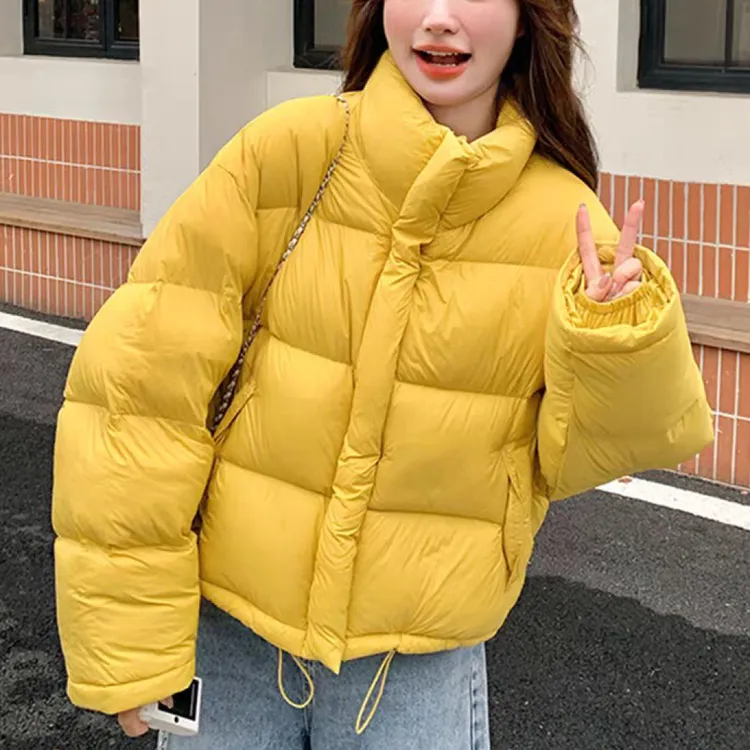 2424福利跑量款立领短款时尚冬季连帽羽绒服