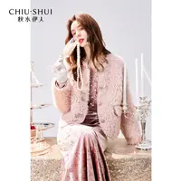 人造皮草 秋水伊人轻熟名媛风仿皮草短外套624410B160155