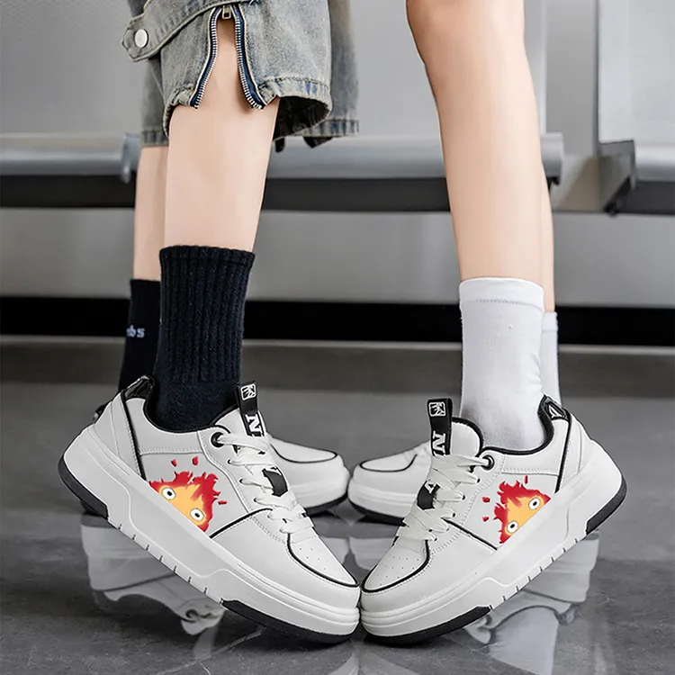 早秋情侣休闲风百搭平跟拼色户外休闲鞋男鞋女鞋时尚舒适鞋子男款