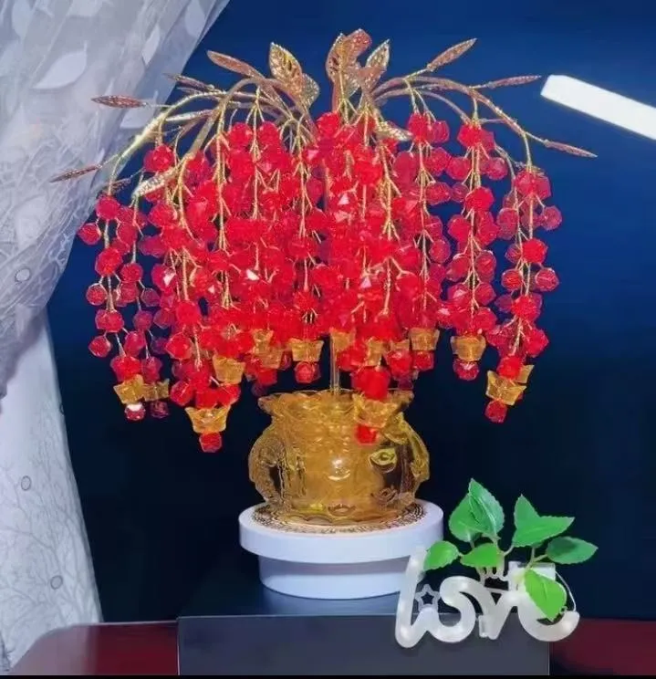 摇钱树 （菱形珠版）手工DIY材料包  