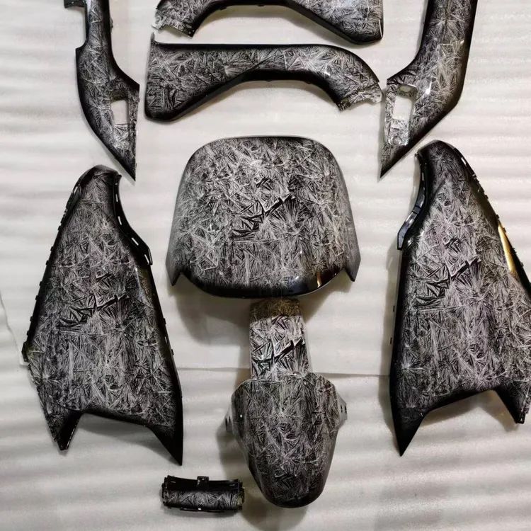 爆款九号电动车m395c爆裂纹车壳 九号M系外壳改装颜色定制爆裂纹