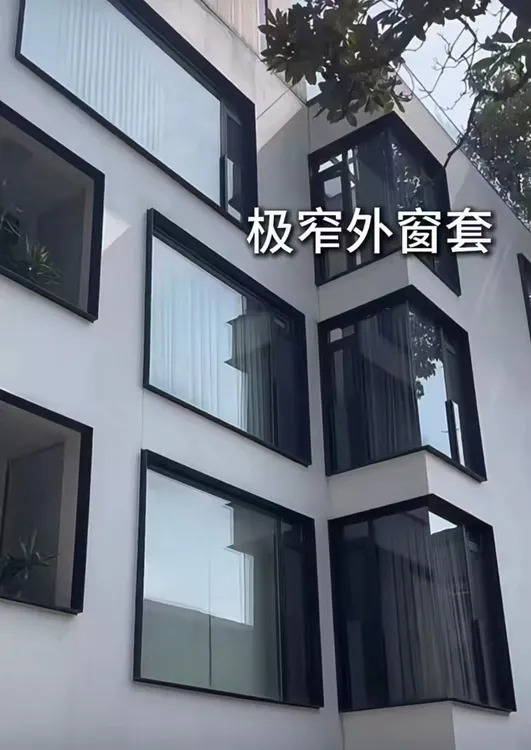 定制铝合金外窗套一体成型适用于自建别墅室外窗套铝合金垭口包套
