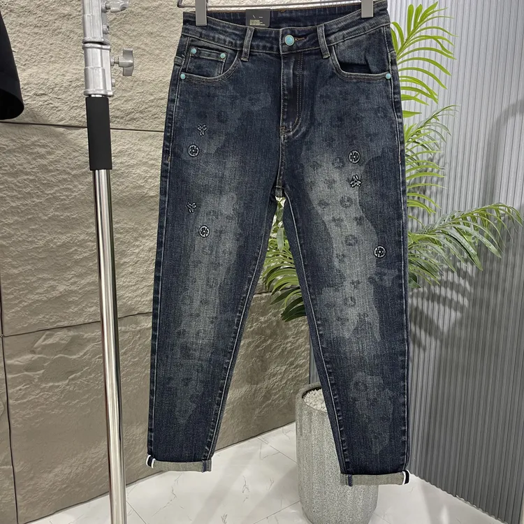 秋冬新款修身小脚男水洗男牛仔裤水洗弹力时尚休闲百搭潮流男士