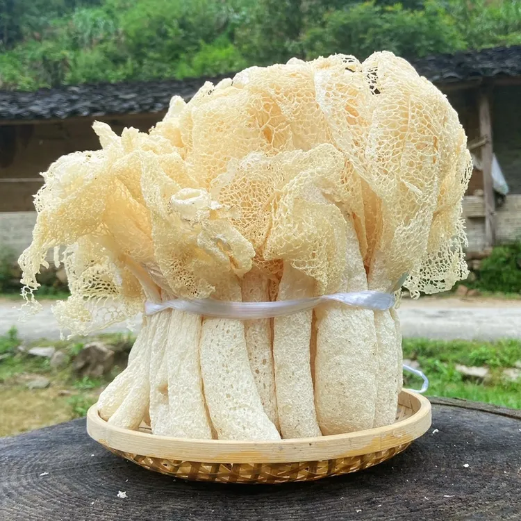 25新货农家竹荪土味王国竹笙竹荪 新鲜天然无硫竹笙福建特产