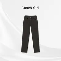 楚楚君 Laugh girl【闪瘦裤】新款时尚百搭铅笔牛仔裤KL531183J