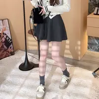 【晓溪服饰】秋季拉链裤裙女半身裙高腰显瘦蓬蓬百搭A字裙6521