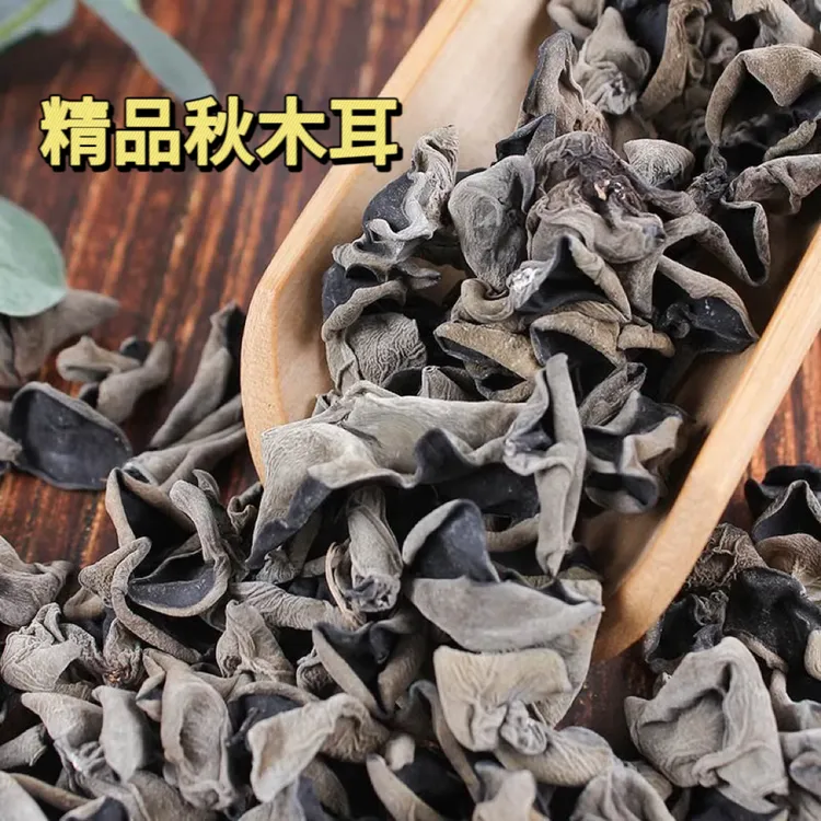 【净重500g】东北头茬黑木耳新货椴木秋木耳干货土特产肉厚无根