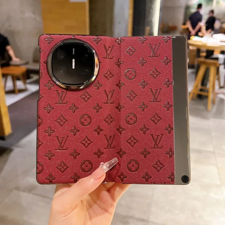 适用华为matex5手机新款折叠皮套X6典藏版真皮保护套x3智能视窗