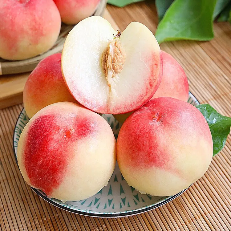 高山脆桃4.5斤水果桃子新鲜当季整箱脆甜大桃子毛桃水蜜桃