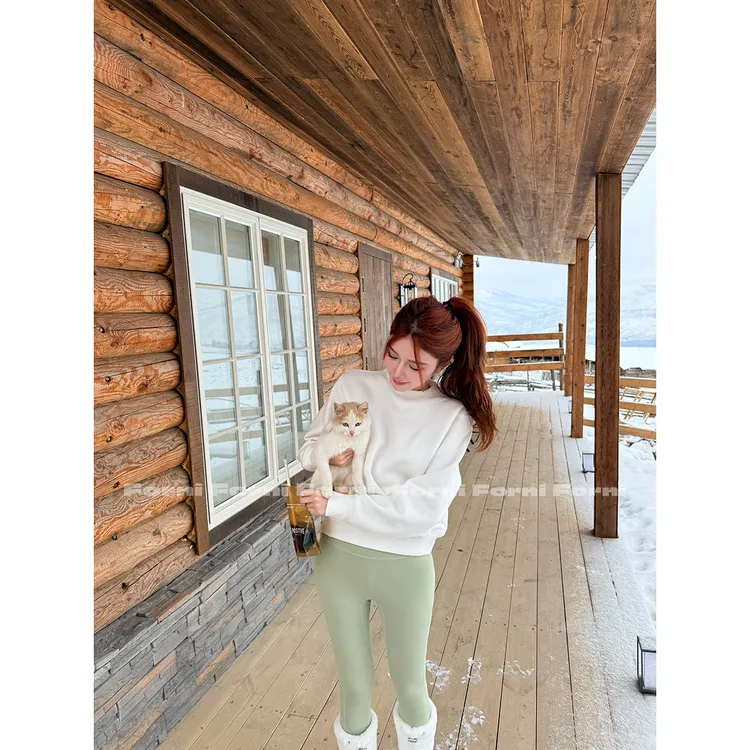 FORNI 轻舒胶囊卫衣 中性风重磅加厚棉设计感圆领宽松卫衣