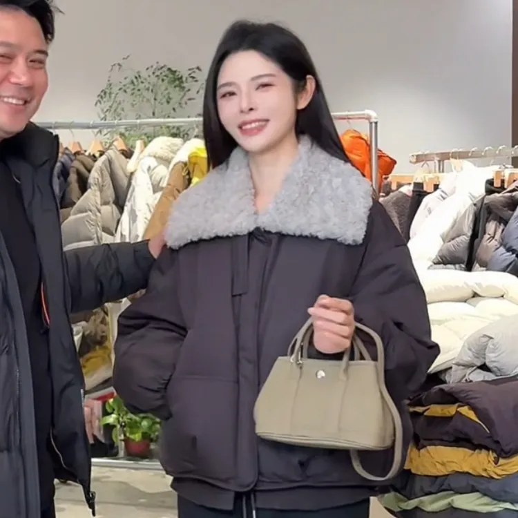 宿慕SUMU高奢 寒冬暖流 90鹅绒服12-9冬季2025新款鹅绒服68127