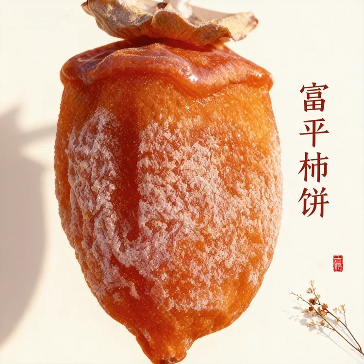 【特产】陕西富平吊柿饼独立包装软糯香甜老式柿子饼产地直发