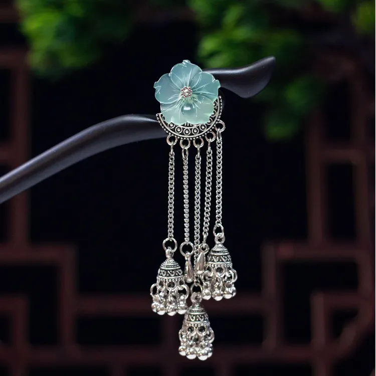 黑檀木工古风头饰手工发簪旗袍头饰发饰复古古风簪子百搭国风简约