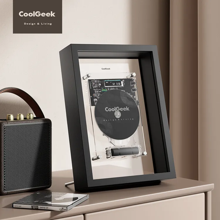 CoolGeek M1音乐画框CD机 蓝牙CD机 家居创意艺术 复古设计美学