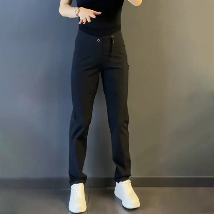 2025夏季薄款垂感阔腿裤商务百搭时尚潮流休闲裤高品质高档长裤男