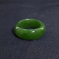 和田玉碧玉戒指 大（Y）