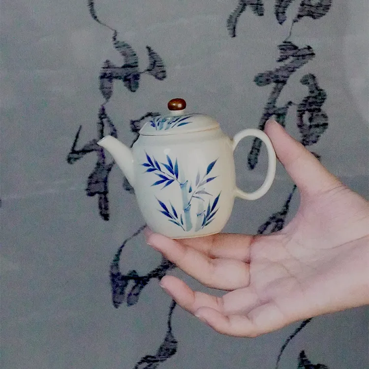 谷陶南坊国风新中式陶瓷茶具盖碗茶壶德化陶瓷精致个性瓷器