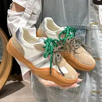 森马2025夏季韩版潮流百搭时尚男女同款耐震厚底潮鞋ZA242W384