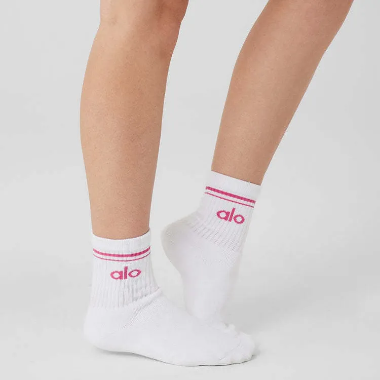 ALO洋气衣服女纯欲慵懒风女装甜美可爱风格衣服防臭袜夏季透气