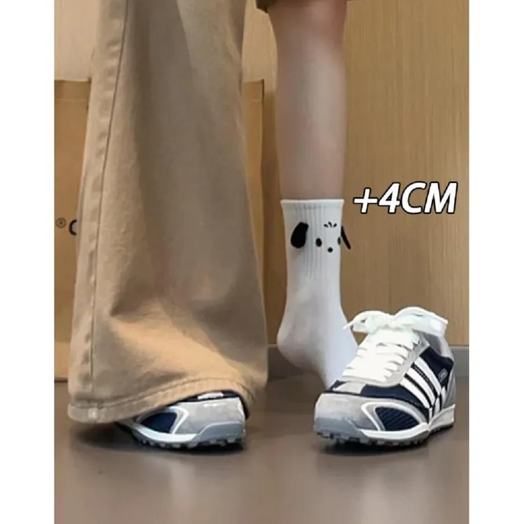 【香港BHAK&Shoes官方正品】厚底内增高红色德训鞋女2025新款夏秋