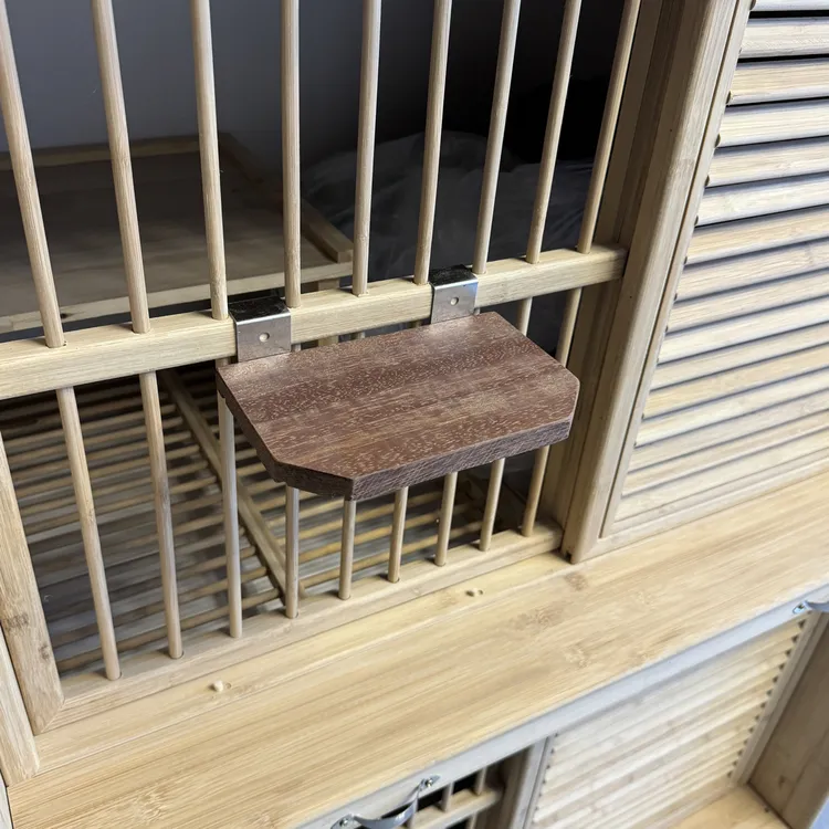 巢箱专用红木挂钩站架