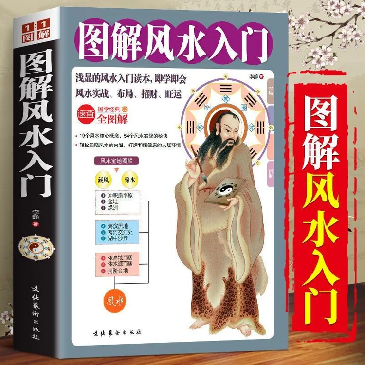 正版图解风水入门速查国学经典全图解家居布置风水实战运势预测