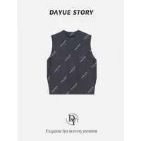 DAYUE【叠穿王】重工！质感敲绝自带高级感~韩版时尚百搭侧套头马甲