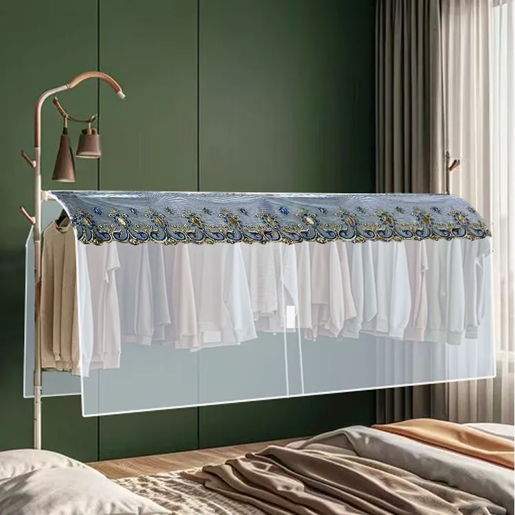 落地衣架防尘罩衣罩防潮家用透明防尘衣罩简易加厚万能盖巾可水洗