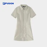 斐乐女装连衣裙【花苞裙】潮流运动舒适清凉夏日穿搭T11W521304