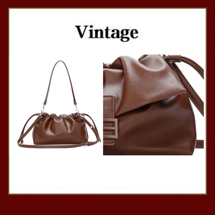 FIMKA咖啡色轻奢时尚单肩包