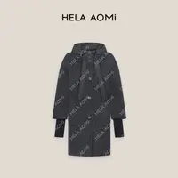 HELA AOMI “羽绒大衣”绵羊毛67.2%山羊绒莱赛尔大衣CY5DM08565