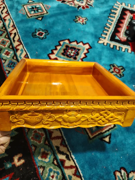 民族特色木制重工手抓肉方盘