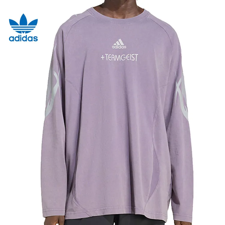 【流光风】adidas阿迪达斯三叶草男子运动休闲长袖T恤KF8542