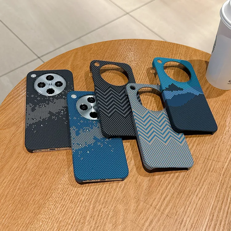 高级感适用OPPO FindX8手机壳碳纤纹凯夫拉纹FindX8Pro半包保护套