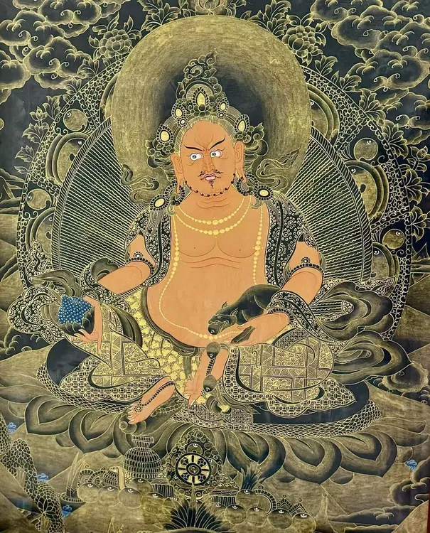 热贡纯手绘唐卡作品