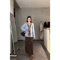 旻旻衬衫女【潮汐】设计感小众春秋款气质高级感百搭长袖上衣21012