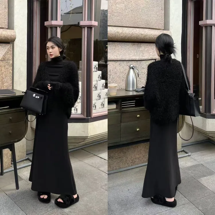 SG / 郭幂幂 AW 私服爆款返场！软糯毛绒绒排扣毛衣MY-20251657