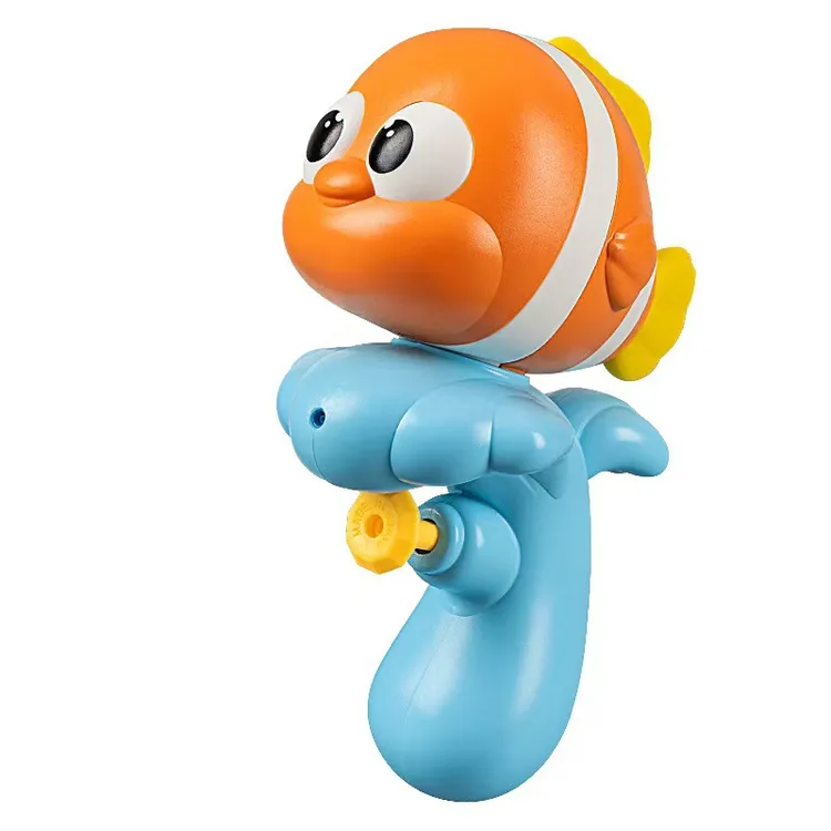 小丑鱼卡通水枪小鱼幼儿园儿童戏水玩具浴室洗澡亲子互动户外