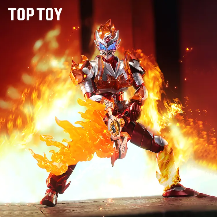 【送礼好物】TOPTOY铠甲勇士手办铠魂拿瓦机甲拼装模型积木送男生