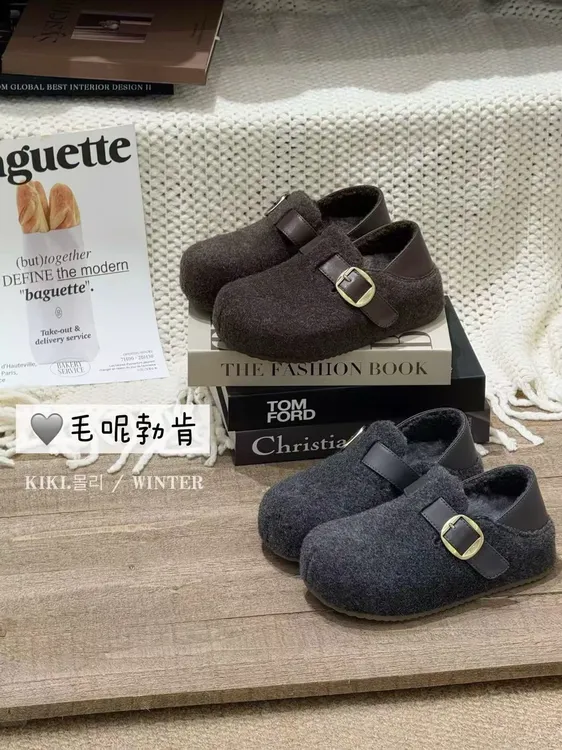 【自助】1998韩版勃肯全包加绒时尚百搭INS低帮休闲鞋