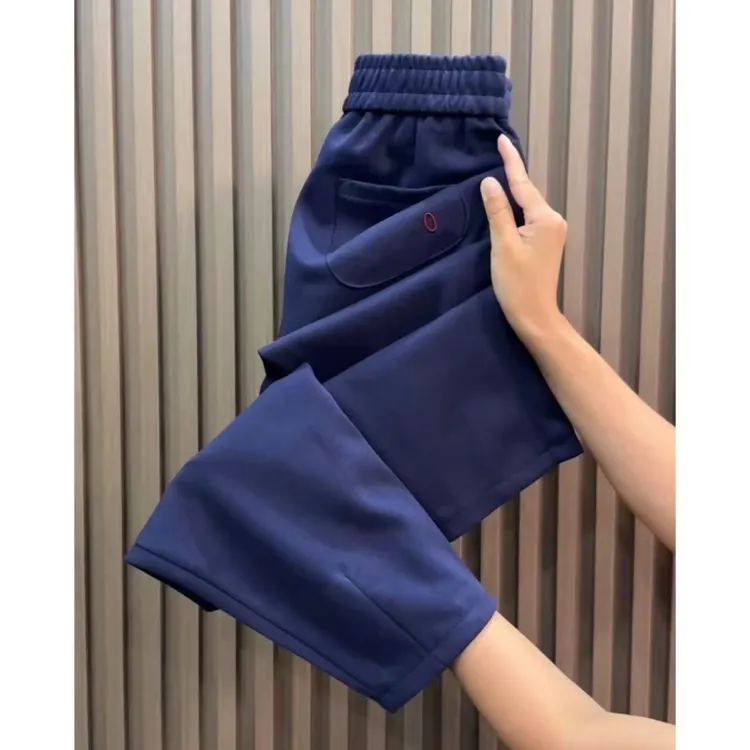 2025秋冬季小个子新款九分韩版风格休闲裤高腰洋气显瘦百搭哈伦裤