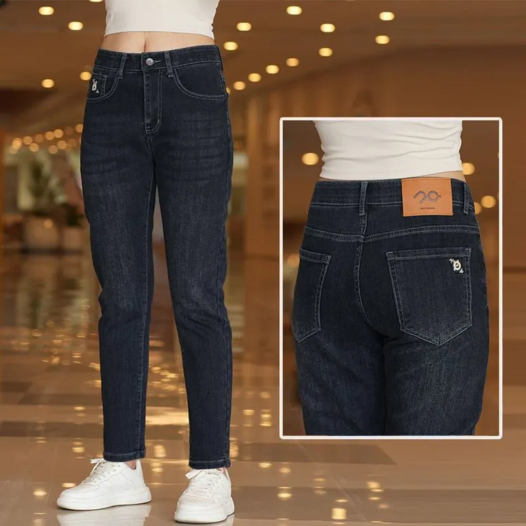 2025秋季牛仔裤男士百搭修身小直筒潮流新款潮牌高端弹力韩版裤子