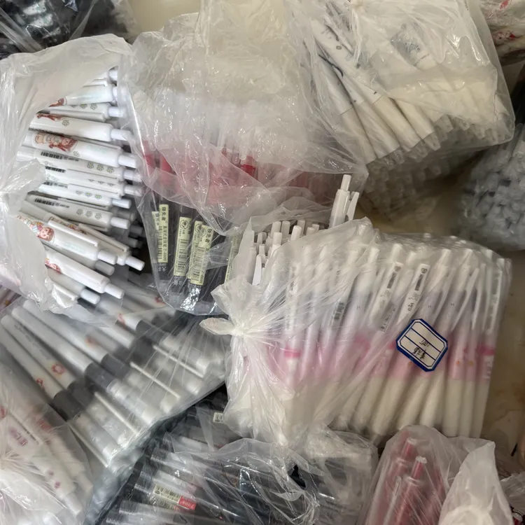 直液式速干走珠中性笔大容量适合学生考试办公使用