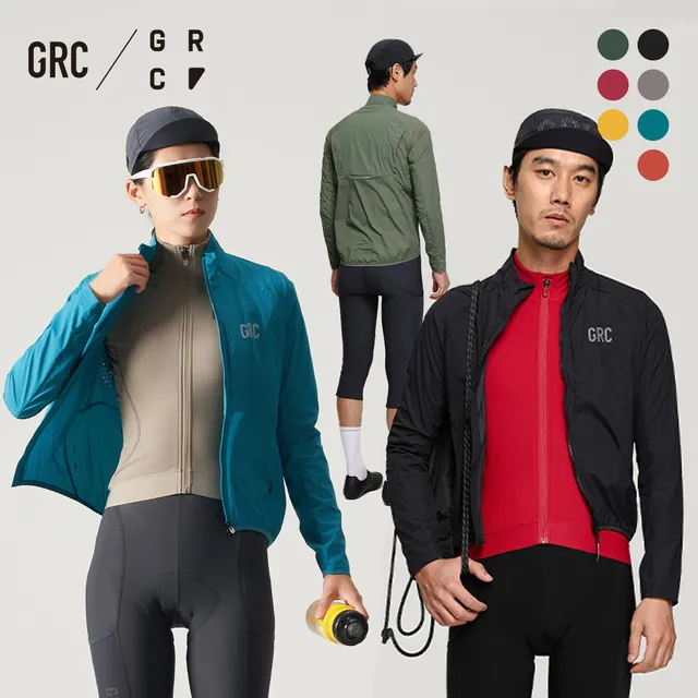 GRC桀骜无尽春夏骑行服防风防水长袖公路自行车骑行风衣外套男女