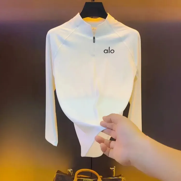 【早秋风】2025新款男士潮牌肌理感长袖百搭打底衫运动白色时尚户外