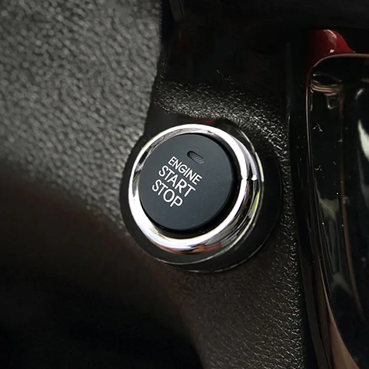 适配多款改装件车型开关车用汽车一键启动保护点火按键车上车内